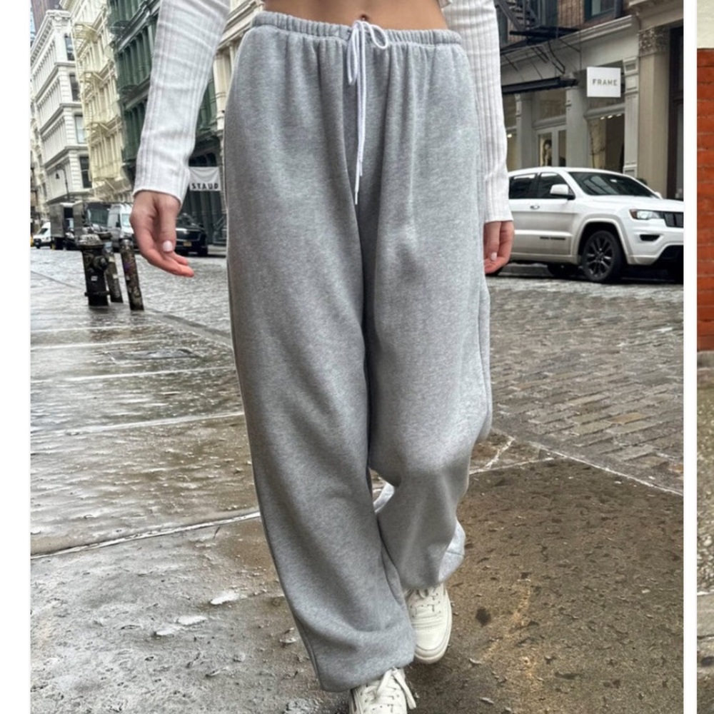 Brandy Melville Rosa Tie Sweatpants